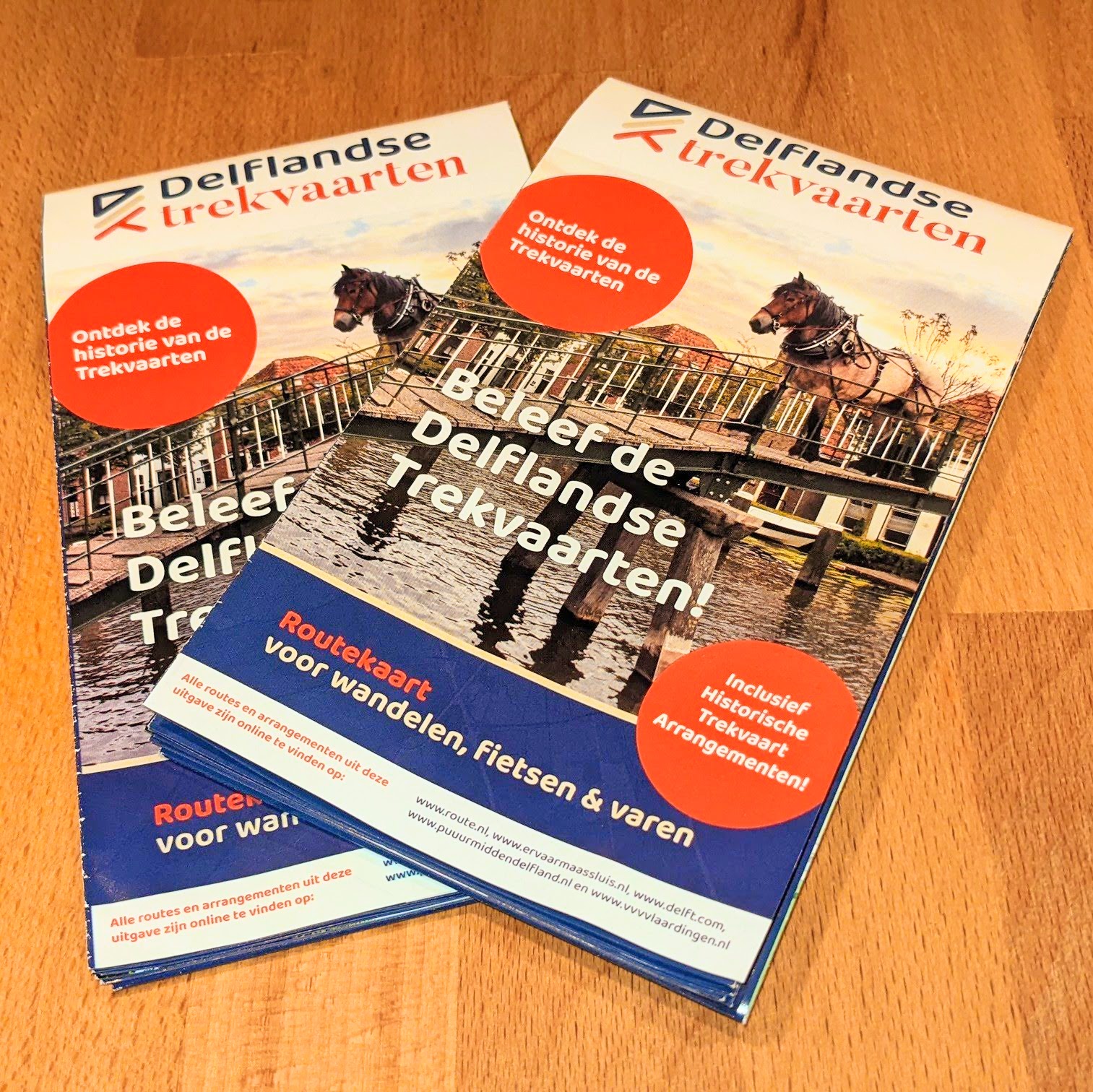 Delflandse Trekvaarten (informatieve routekaart voor elk wat wils)